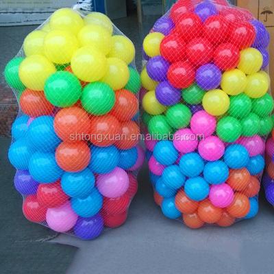 China Soft Toy Colorful Soft Pit Ball /Ocean Ball/Pool Plastic Ball for sale