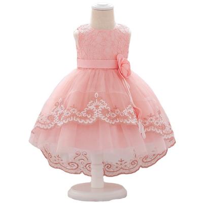 China Anti-Static Casual Lace Girl Baby Dress Comfortable Breathable Summer Lace Dresses for sale