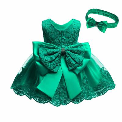 China Quality Assurance Pure Color Anti-Static Dress Manufacturer Elegant Babies Dresses for sale