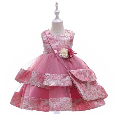 China China Manufacturer Supply Antistatic Frocks For Babies Lace Up Knee Length Dress for sale