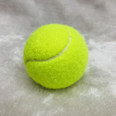 China Trianing Adults Training ITF Approved Custom Logo Natural Rubber 1.1m High Elastic Tennis Ball for sale