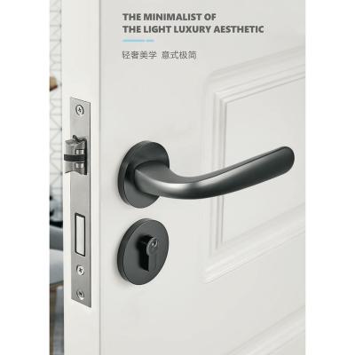 China Modern China security manual door lock manufacture mute  lock handle for sale