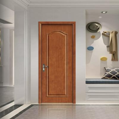 China Waterproof Solid wood main entrance oak wooden door  with new  design for sale