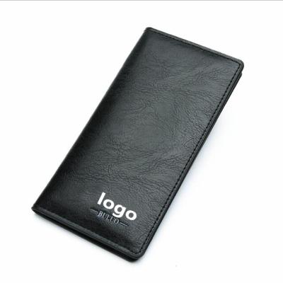 China Korean version of retro waterproof men's long section wallet simple multi-card student soft wallet youth wallet with bills folder for sale