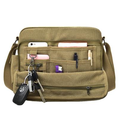 China Korean Retro Men's Messenger Bag Multi-Function Ipad Bag Daily Use Shoulder Bag New Men's Messenger Bag for sale