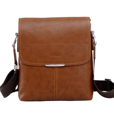 China Daily Use Mens Business Casual Dress Bags Messenger Bags PU Leather Shoulder Bags for sale