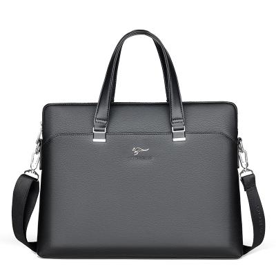 China Briefcase Daily Fashion Business Shoulder Messenger Messenger Use IT Casual Handbag for sale