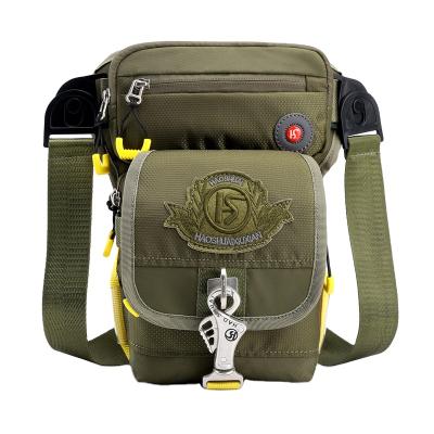 China Outdoor Tactical Multilayer Portable Chest Bag Men Waist Bag Water Proof Fishing Fan Sports Leg Bag Military Leg Bag for sale