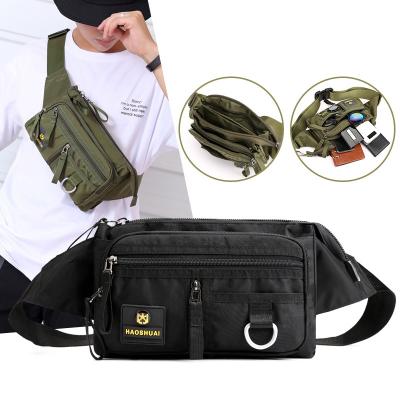 China Water Proof Men's And Women's Pockets Multi-layer Anti-theft Bag Large Capacity Personal Bag Cashier Waist Bag New for sale