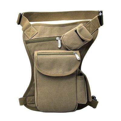 China Water Proof Riding Canvas Waist Bag Leg Bag Motorcycle Leisure Sports Outdoor Tactical Multifunction Fishing Leg Bag for sale