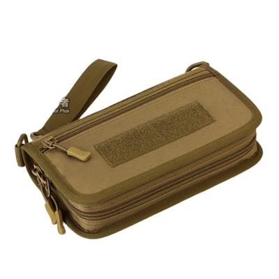 China Daily Use Wallet Tactical Men's Passport Travel Bag Wallet 6 Inch Mobile Phone Bag Horizontal Clutch Bag for sale