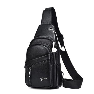 China New Waterproof Mens Messenger Bag Korean Casual Chest Bag for sale