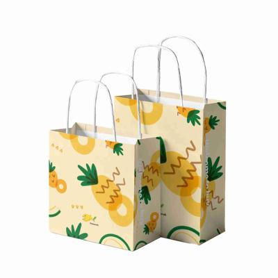 Chine Le métier Papier d'emballage de papier d'imprimerie d'ananas met en sac l'emballage en vrac à vendre