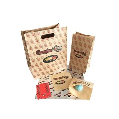 Chine Fried Food Kraft Paper Food sulfurisé met en sac la preuve d'huile à vendre