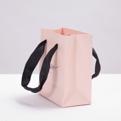 China Festival Gift DIY Multifunction Soft Color Paper Bag With Handles for sale