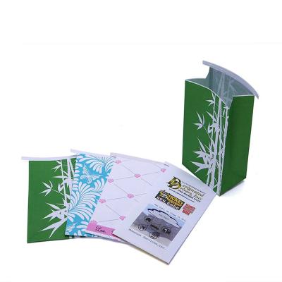 China Kleine Oilproof-Kinetose-Taschen-Gewohnheit druckte PAS-Papiertüte 23.5x1.5x8 zu verkaufen