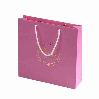 China Personifiziertes rosa Drucksache-Geschenk sackt lamellierten Euro Tote Shopping Bags für das Kleineinkaufen ein zu verkaufen