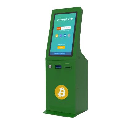 China Customizable Automated Electronic Cash Transaction Payment Kiosks Support Buy and Sell 2 Way with Software Digital Cryptocurrency Bitcoin ATM for sale