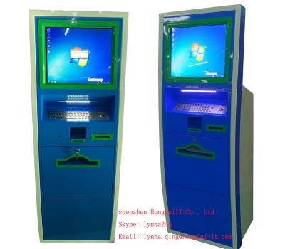 China As Free Kiosk Payment Acceptor Bill Payment Kiosk Touch Screen POS Payment Terminal Kiosk for sale