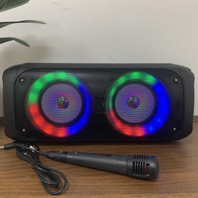 China No Huantuo Privite Model Large Rechargeable 3000w Outdoor Wireless Speaker With MIC Karaoke Speaker DJ Partybox for sale