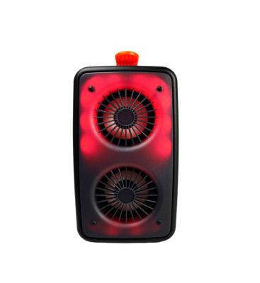 China LED Flashing Light Factory Dual 3inch Speaker With Flash Light System J B L Karaoke Sound Amplifier Flame Home Theater Speaker for sale