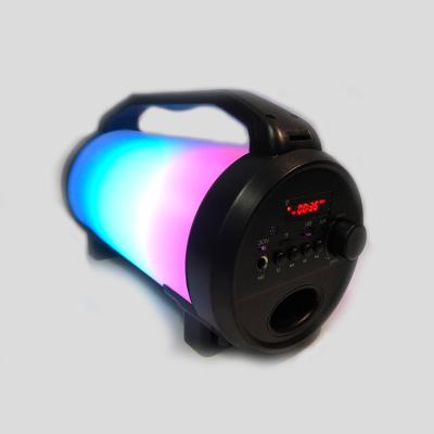 China rgb light disco light wireless speaker karaoke portable plastic speaker for jbl hot sale design for sale