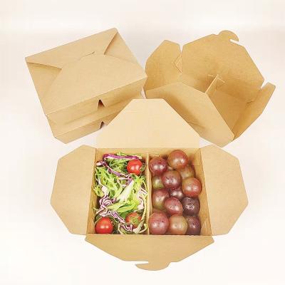 China Custom Printed Disposable Fast Food Packaging Box Disposable Hamburger Wrapping Paper Eco Friendly Compostable Box for sale