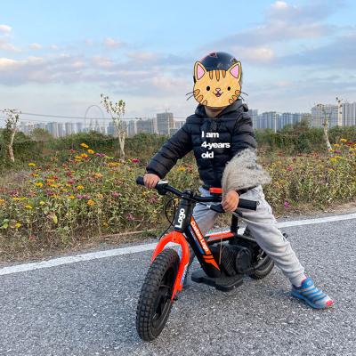 China 12 Inch OEM Steel Elektrik Children Kid Children Self Balancing Electric Balance e Bike For Kids Baby for sale