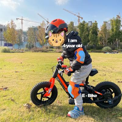 China Steel Self Balancing 12 Inch Baby Electric Kids Balance Bike For Kids for sale