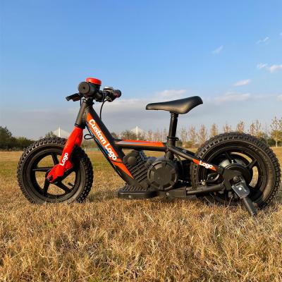 China 12 Inch Steel Mini Balance Kids Electric Toddler Bike For Baby for sale