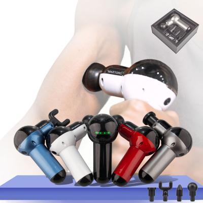 China 2021 Portable Mini Body Display Muscle Vibration Massage Gun Low Price Machine Gun Massage Gun for sale