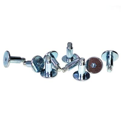 China Pan Wholesale custom m1.6, m1.4 flat step screw buttons stainless steel shoulder bolts precision socket shoulder screws for sale