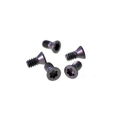 China Flat M1.6 Cutting tool screw customized high strength screws For Cutting tool fasteners insert and Indexable Mill Fasteners for sale