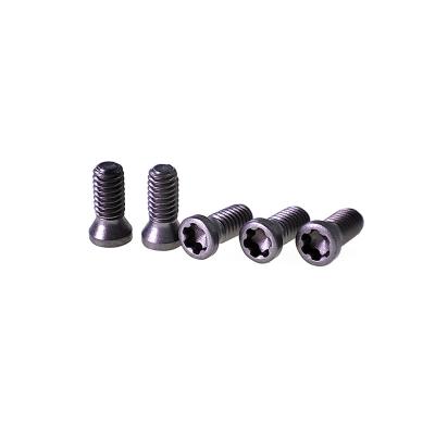 China Flat M2.5 Cutting tool screw customized high strength screws For Cutting tool fasteners insert and Indexable Mill Fasteners for sale