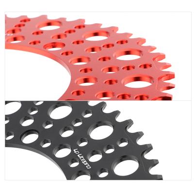 China BCD Aluminum Alloy Crankset BMX Folding Bicycle Sprocket 130mm 52T 56T 58T Bike Litepro Folding Bike Chain Ring for sale