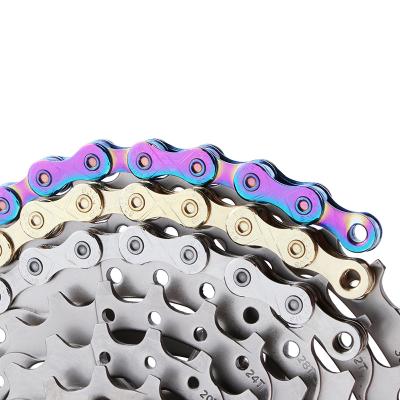 China Hot Sale Factory Price Bicycle Chain 9/10/11/12 Speed ​​MTB Steel High Strength Road Bike Variable Speeds 116 Chains Link For M7000 XT for sale