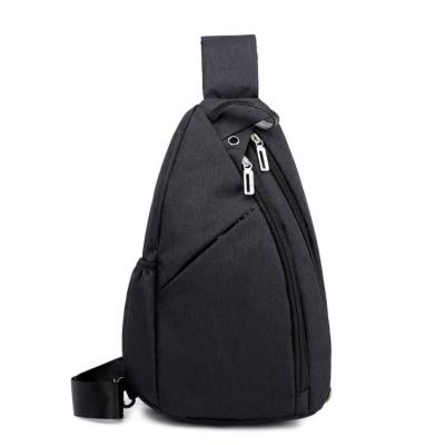 China Fashionable Durable Wholesale Body Chest Sling Cross Bag With Earphone Jack for sale