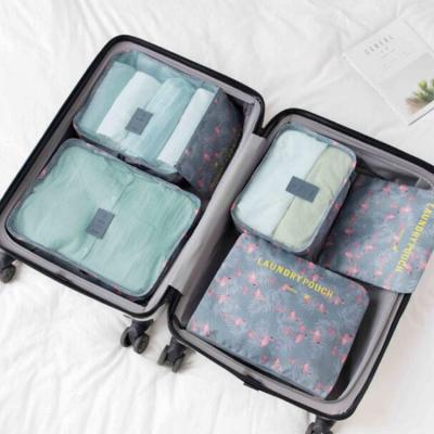 China Fashion Clothes Storage Bag Organizer Bra Bag Travel Bag Set Luggage for sale