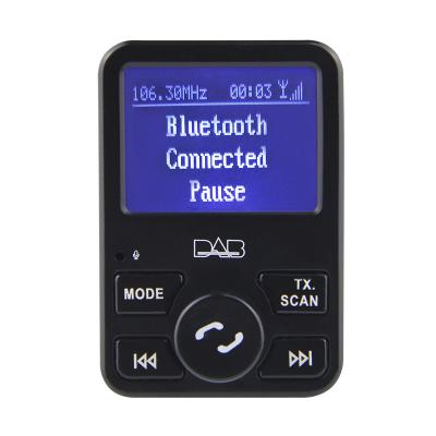 China Universal External High Sensitivity Car DAB Radio Receiver Cigarette Lighter DAB+ FM Transmitter For Car DVD Navigation Player DAB+007 for sale