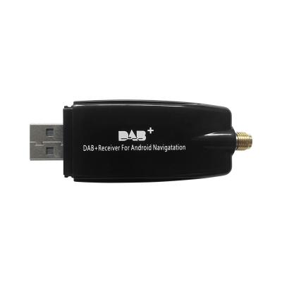 China Universal Antenna DAB Extension Portable USB Adapter Signal Receiver For Android5.1/8.0/10.0/12.0 Car Audio For Europe Australia DAB+009-2 for sale