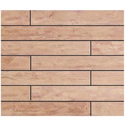 China Modern Waterproof Lightweight Thin Flexible Exterior Wood Grain Cladding Soft Stone Wall Panel for sale