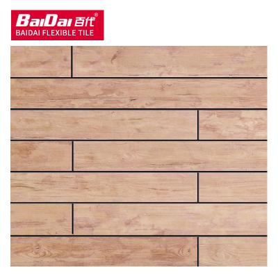 China Hot Selling Anti Fire Pine Grain Faux Tofa Wood Texture Stone for sale