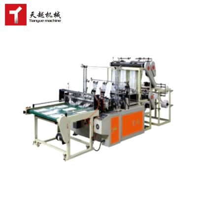 China PLACSTIC BAG PRODUCING high speed computer type t-shirt bag plastic machine making plastic bagsC for sale