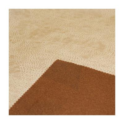 China Breathable High Weight Bronzed Knitted Polyester Velvet Fabric For Sofa Upholstery for sale