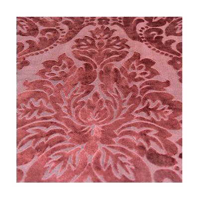 China Breathable High-grade Jacquard Lining Elastic Jacquard Velvet Fabrics For Curtain for sale