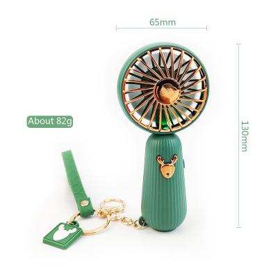 China Small Fan With Rechargeable Portable Lazy Temporary Travel Mini USB Fan Night Light Hand Cooling Air Purchasing Cooler for sale