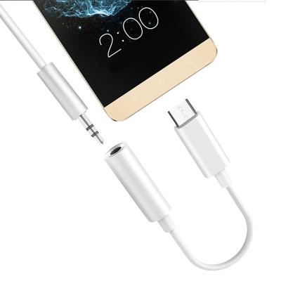 China Game Player Cable USB-C Adapter Braided Type C To 3.5mm Jack Headphone Cable Audio Aux Cable Adapter For Xiaomi Huawei For Smart Phone for sale