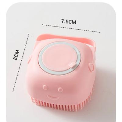 China Viable Pet Accessories For Dogs Shampoo Massager Brush Bathroom Puppy Cat Massage Comb Grooming Shower Sweep To Bathe Brushes for sale