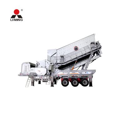 China 500 tph Building Construction Waste Impact Crusher Mining Mobile Construction Material Crusher for sale