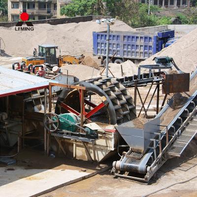 China Construction worksÂ   Bucket wheeled sand washing machine for river sand for sale